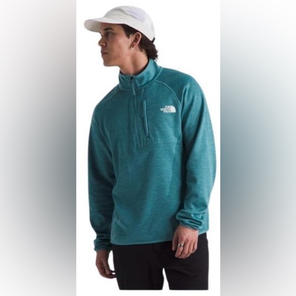 THE NORTH FACE MENS CANYONLANDS 1/2 ZIP PULLOVER FLEECE OUTDOOR JACKET SIZE L